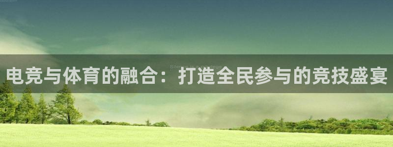 蓝鲸体育高清直播官网入口：电竞与体育的融合：打造全民参与的竞技盛宴